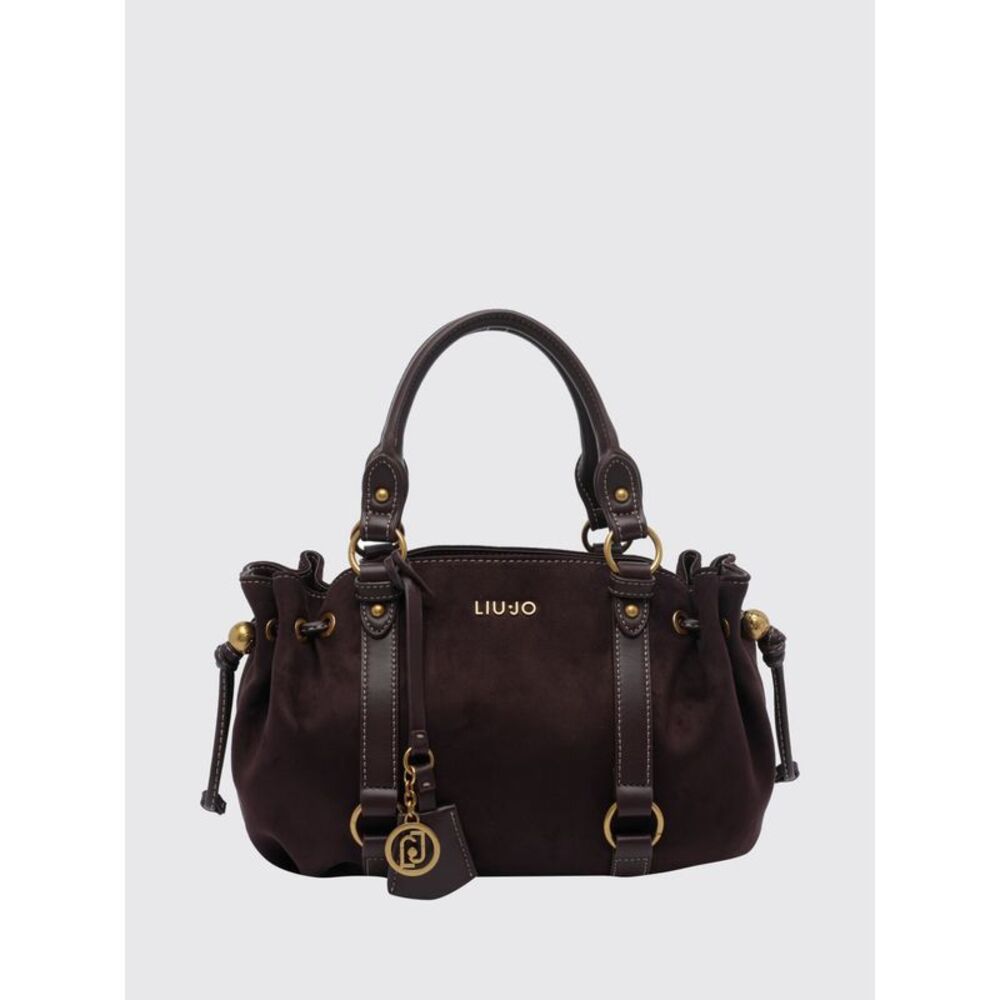 Liu Jo Women Liu Jo Gerona Handbag In Suede-Effect Synthetic Leather With Charm